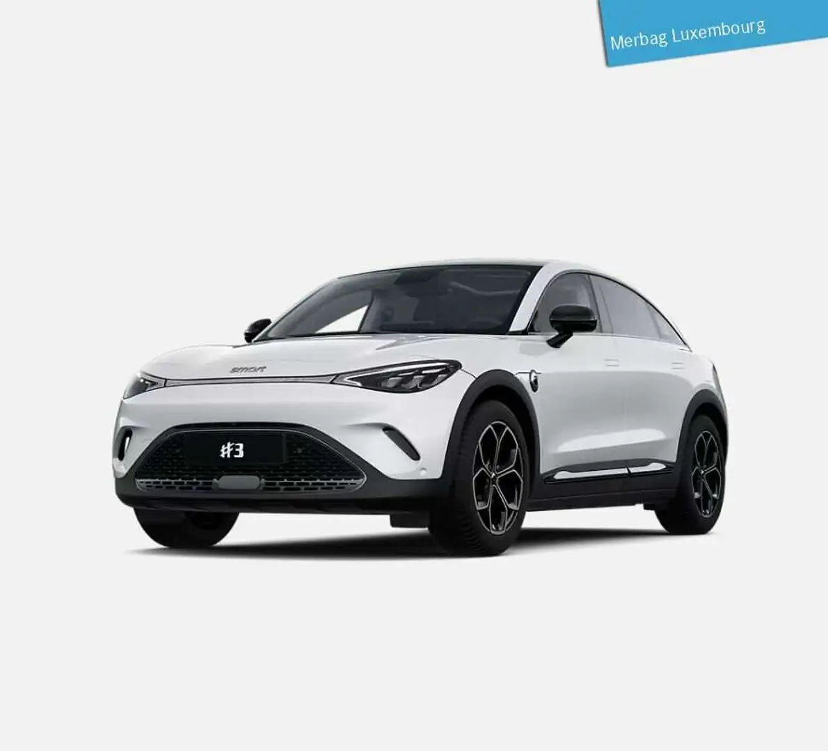 smart #3 #3 Pro (49kWh) (+3.000 Euro Klimabonus Luxembourg) Wit - 2