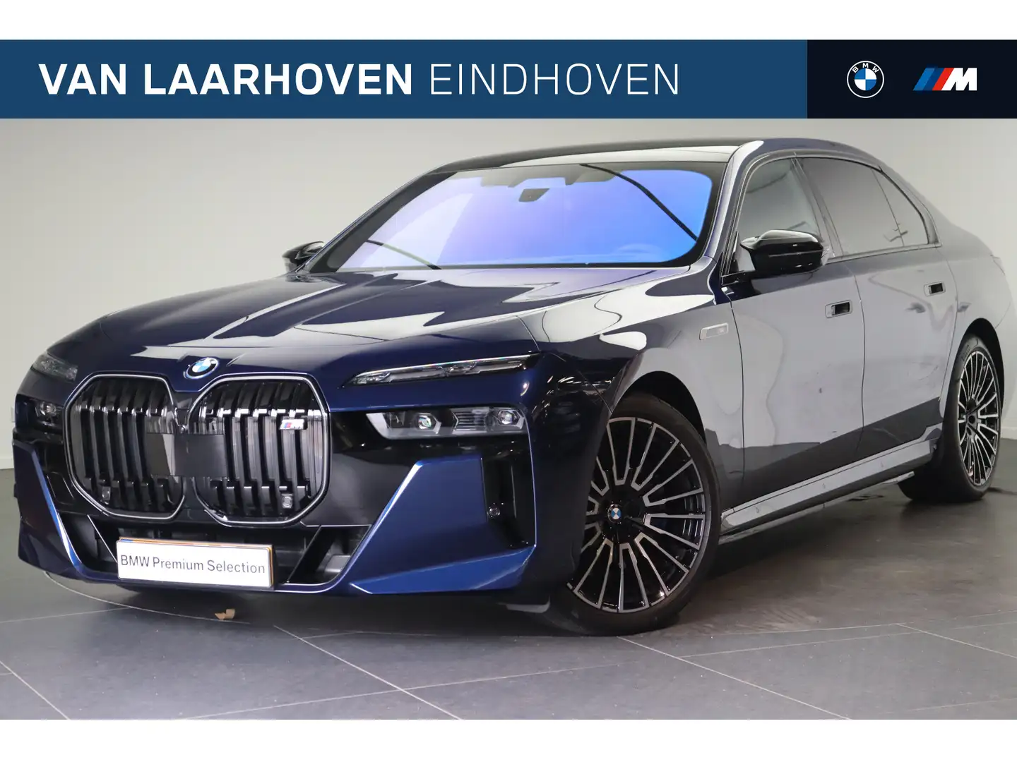 BMW i7 M70 xDrive High Executive / Panoramadak Sky Lounge Blau - 1
