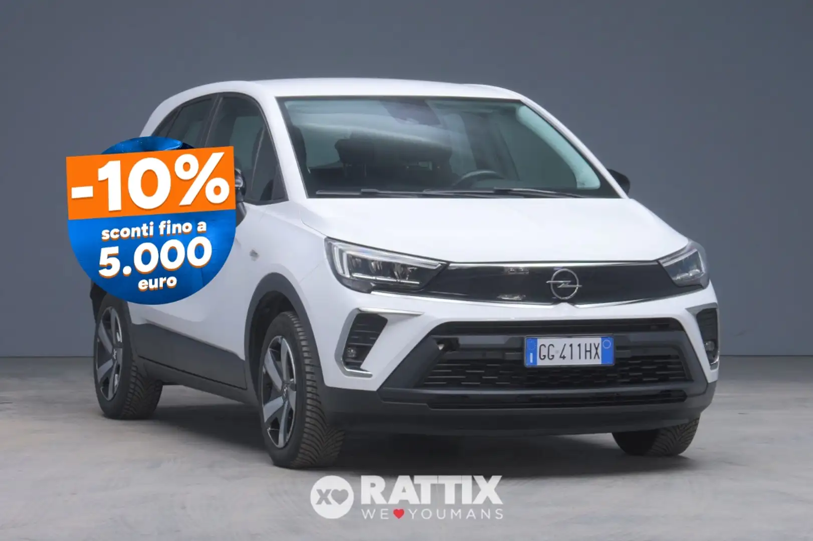 Opel Crossland 1.2 83CV Edition Blanc - 1