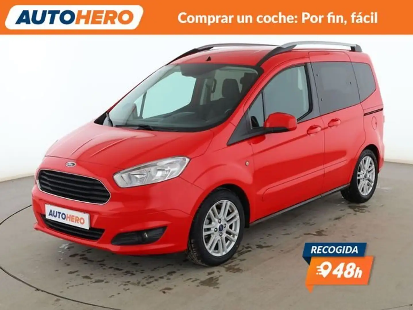 Ford Tourneo Connect 1.0 Ecoboost Titanium Rojo - 1