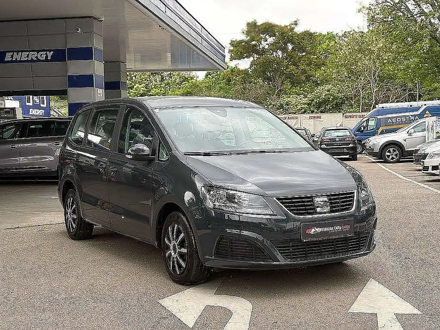 SEAT Alhambra Business 2,0 TDI **PICKERL 02/2026** Grau - 1