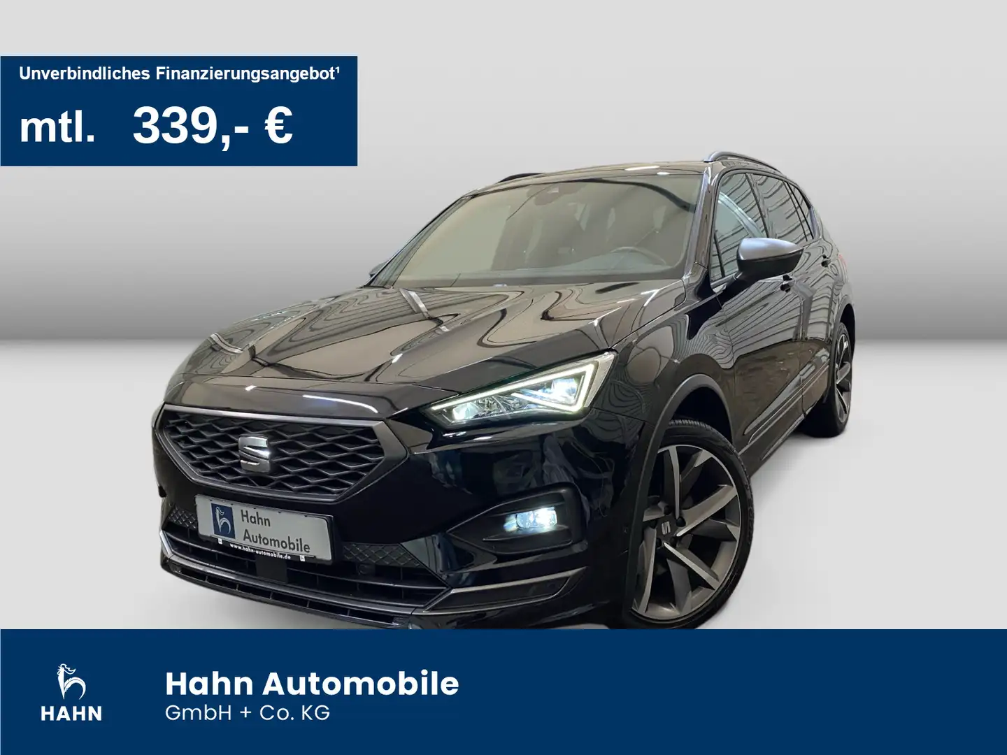 SEAT Tarraco 2.0TSI DSG 4Drive FR ACC Cam LED Pano Schwarz - 1