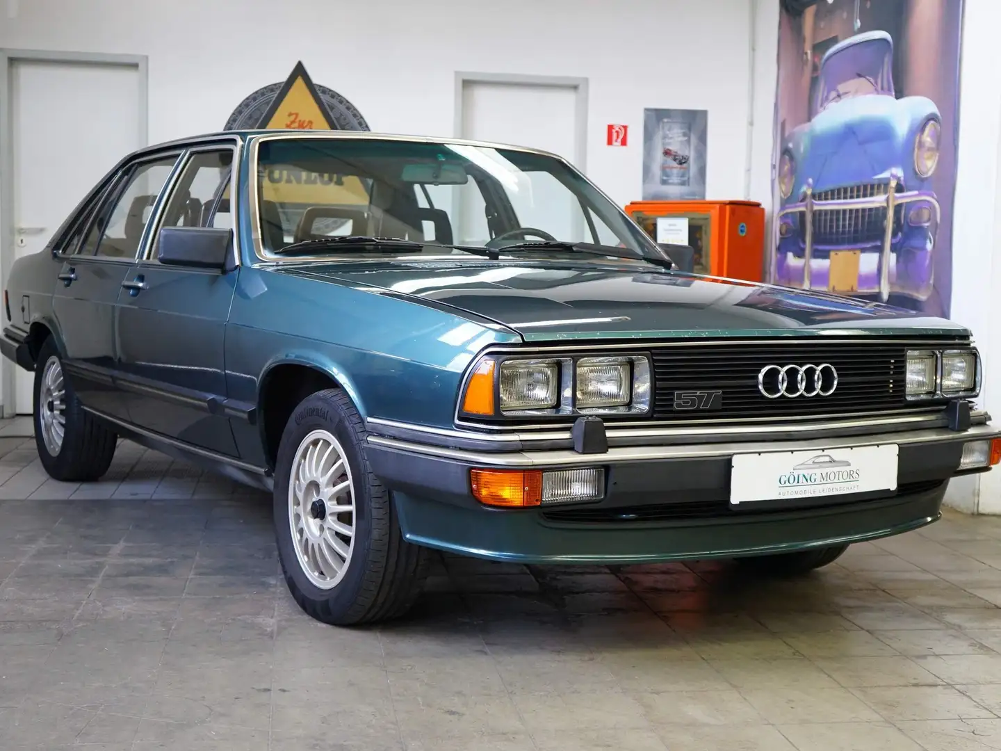 Audi 200 Turbo C2 Typ 43 aus 1.Hand lückenlos Scheckheft Bleu - 2
