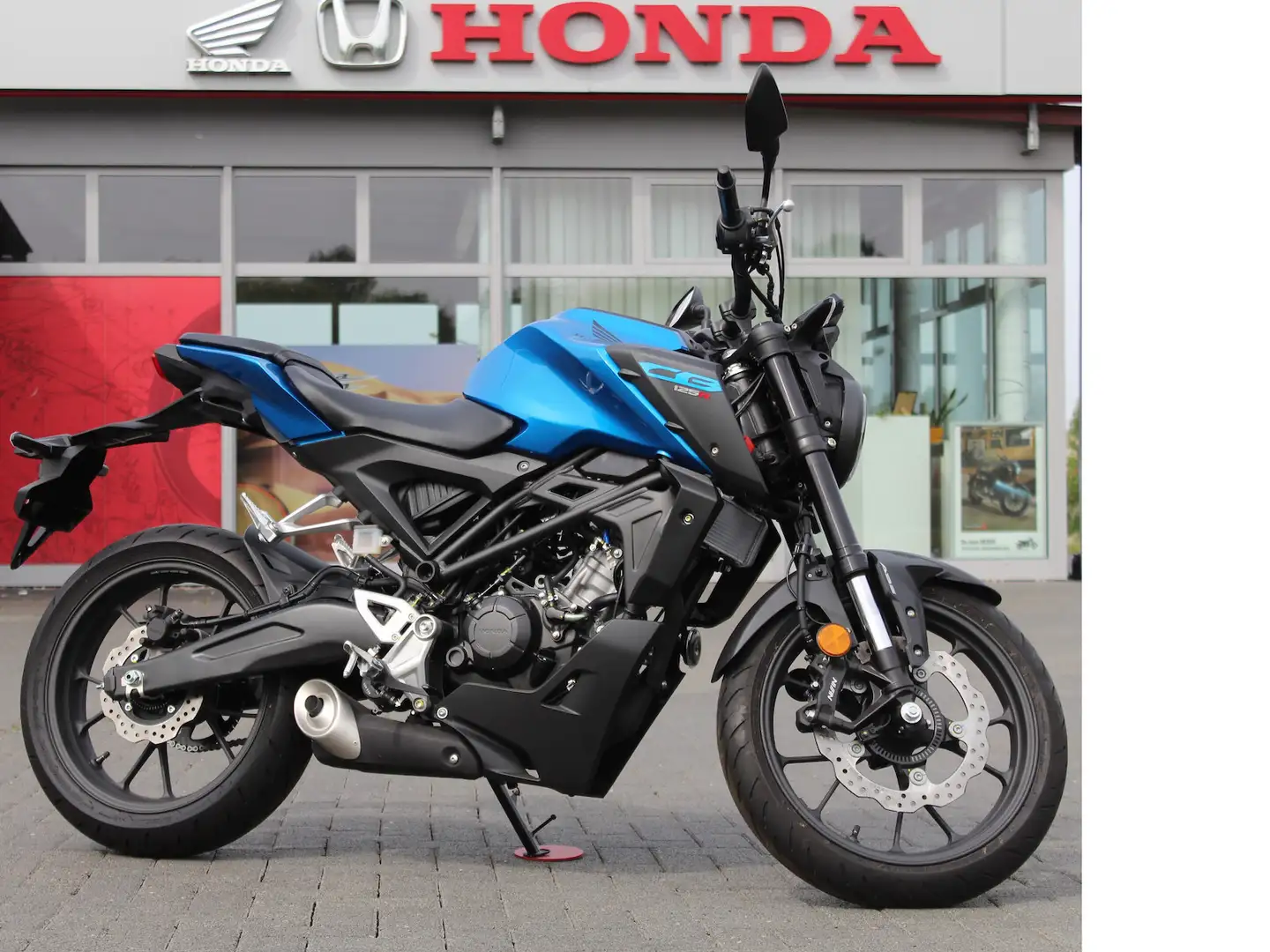Honda CB 125 CB 125 R Bleu - 2