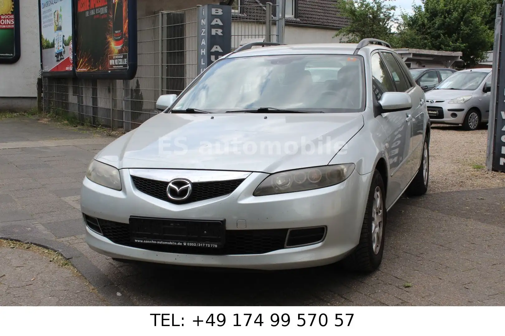 Mazda 6 Kombi 1.8 Sport Exclusive **TÜV / Klima** Silber - 2