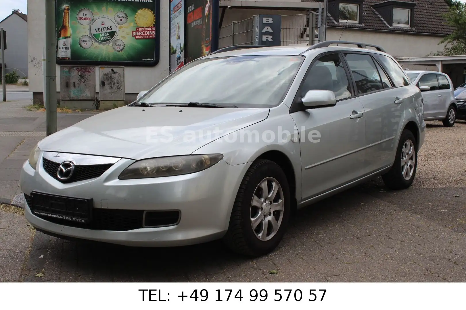 Mazda 6 Kombi 1.8 Sport Exclusive **TÜV / Klima** Silber - 1