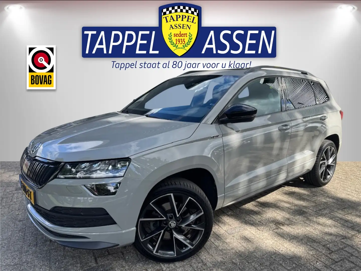 Skoda Karoq 1.5 TSI Sportline Business Pano/Canton/Led/ACC/Gro Grigio - 1