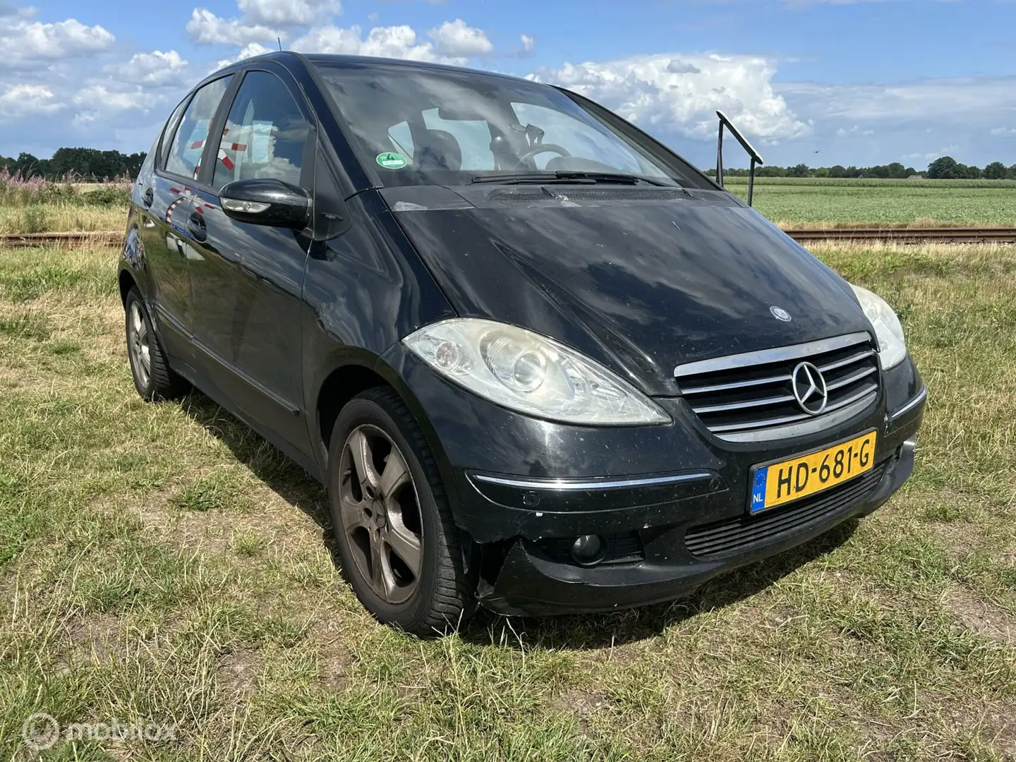 Mercedes-Benz A 170 Avantgarde AIRCO ONHOUDSHIST. KOOPJE Czarny - 2