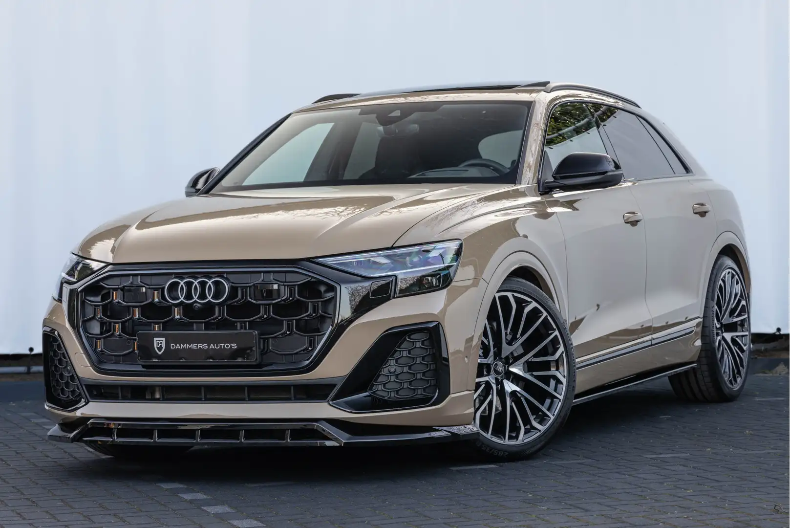 Audi Q8 50 TDI 286pk Quattro S-line S-stoelen Pano HuD Pan Oro - 1