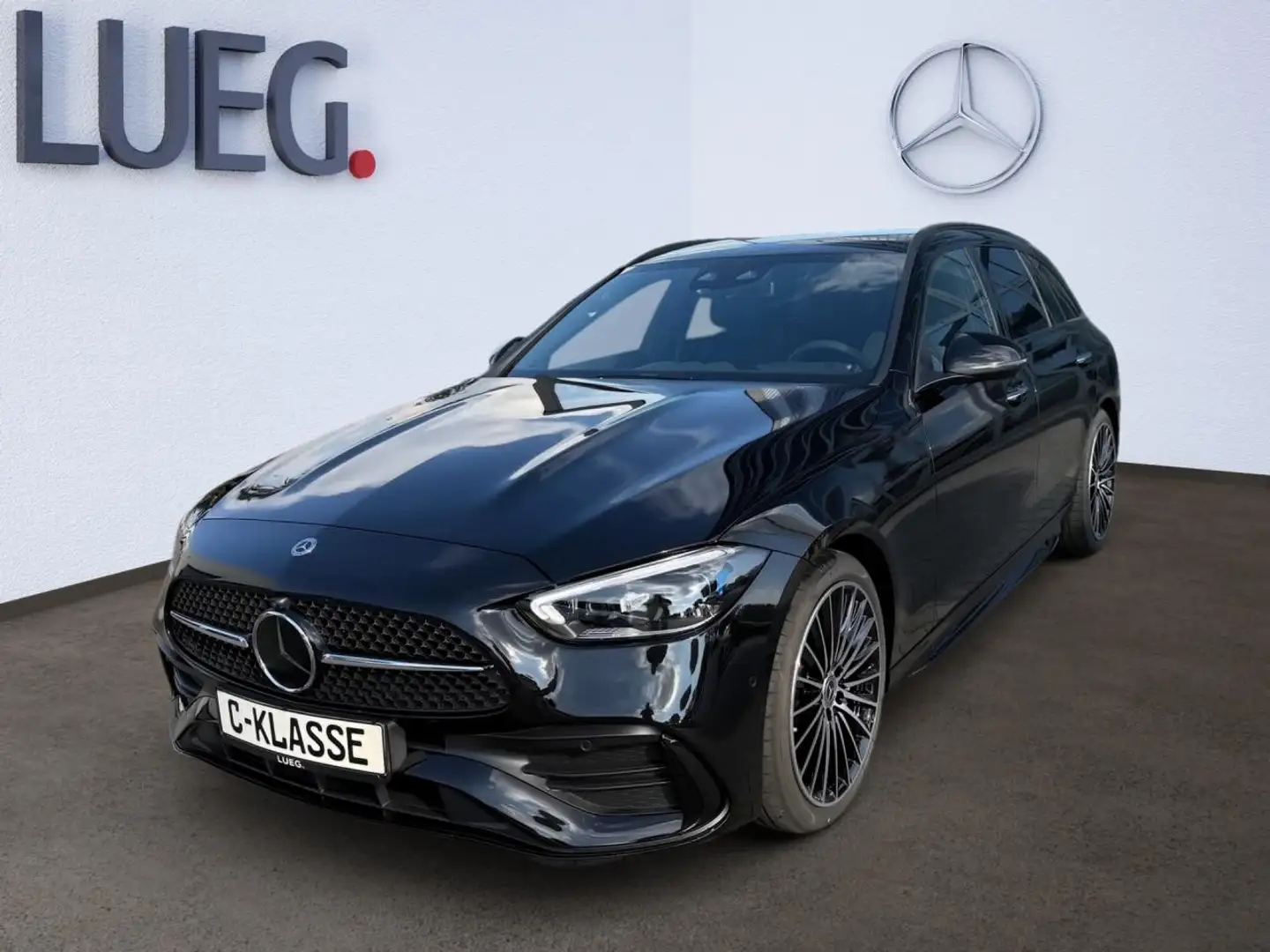 Mercedes-Benz C 220 d T AMG-EDITION+DISTRONIC+AHK+SOUND+LED Schwarz - 1