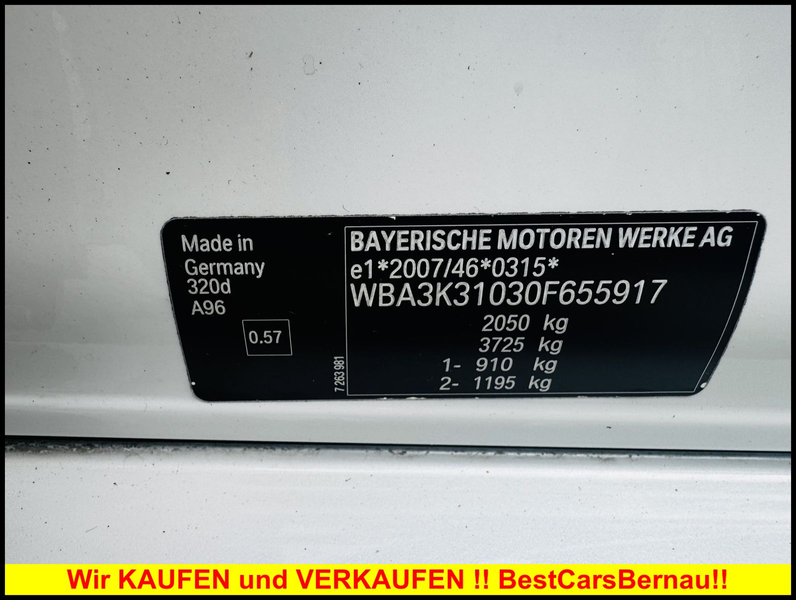 BMW 320 d Touring 135KW Automatik PDC Navi SzHz — photo 15