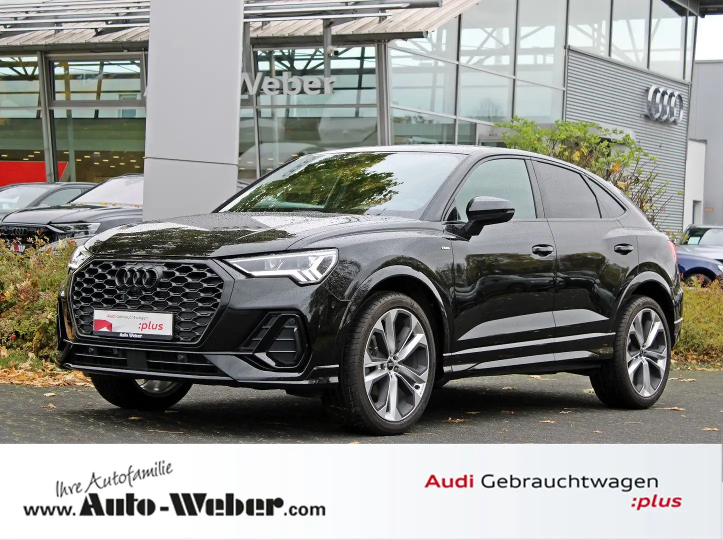 Audi Q3 Sportback 35TFSI S LINE PANO SONOS STANDHZ VC Schwarz - 1