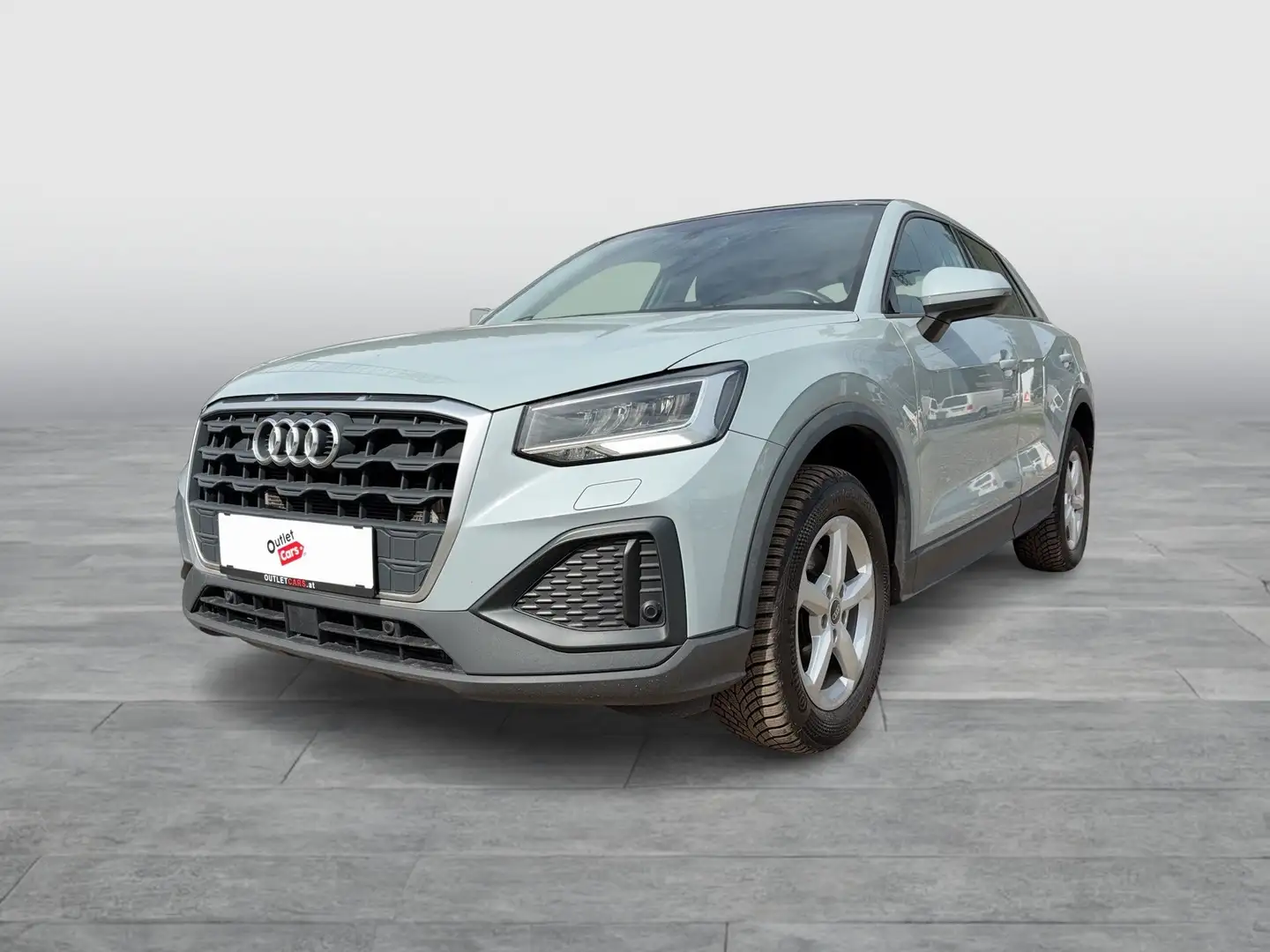 Audi Q2 30 35 2.0 TDI AHK+LED+LEDER+NAVI+Pano+RFK+LM Grau - 2