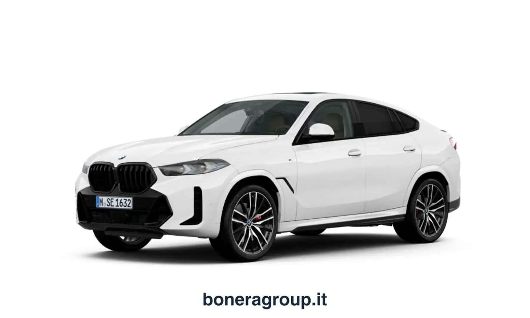 BMW X6 xdrive40d Msport auto Bianco - 1