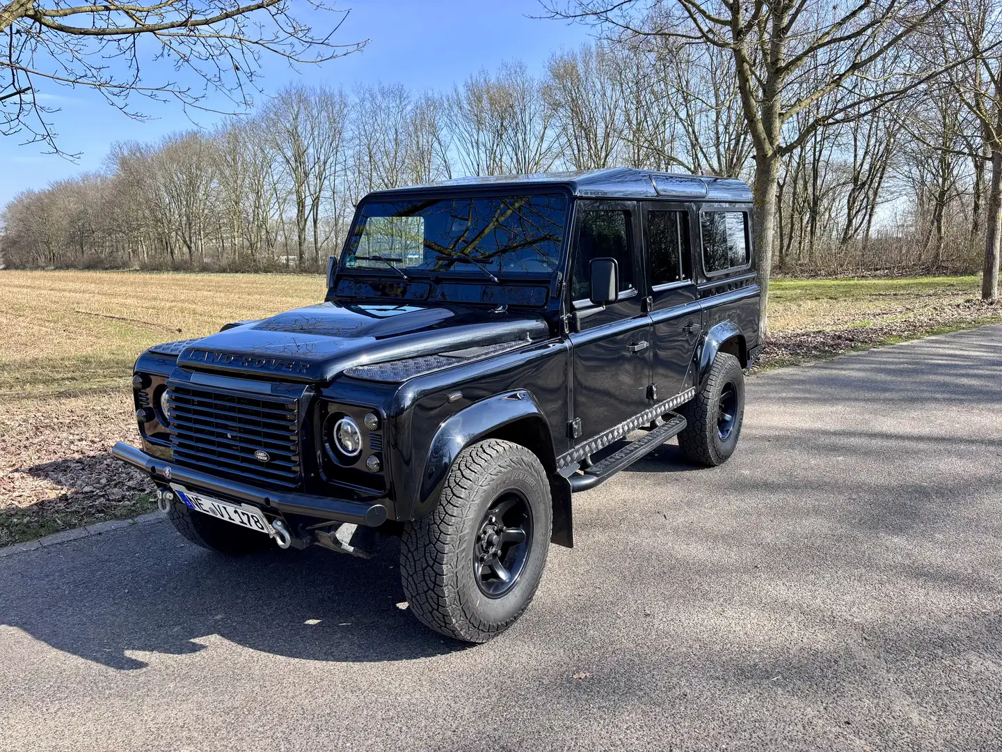 Land Rover Defender 110 S Station Wagon ALL BLACK Чорний - 2