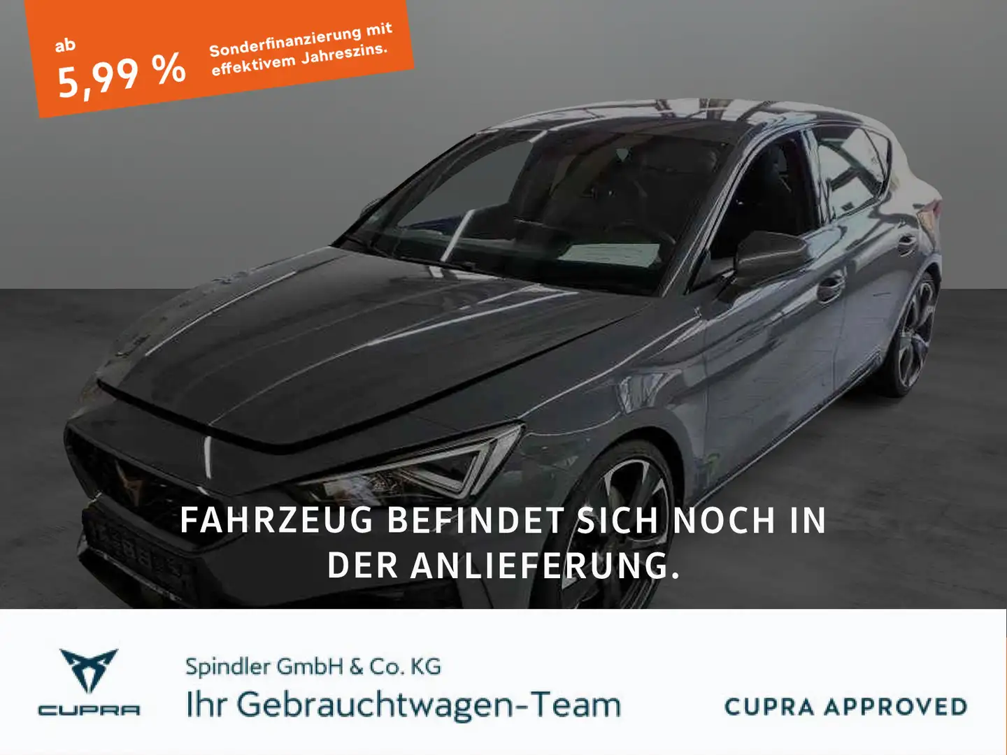 CUPRA Leon VZ 2.0TSI DSG/ Navi, ParkAssi, FullLink,LED Grau - 1