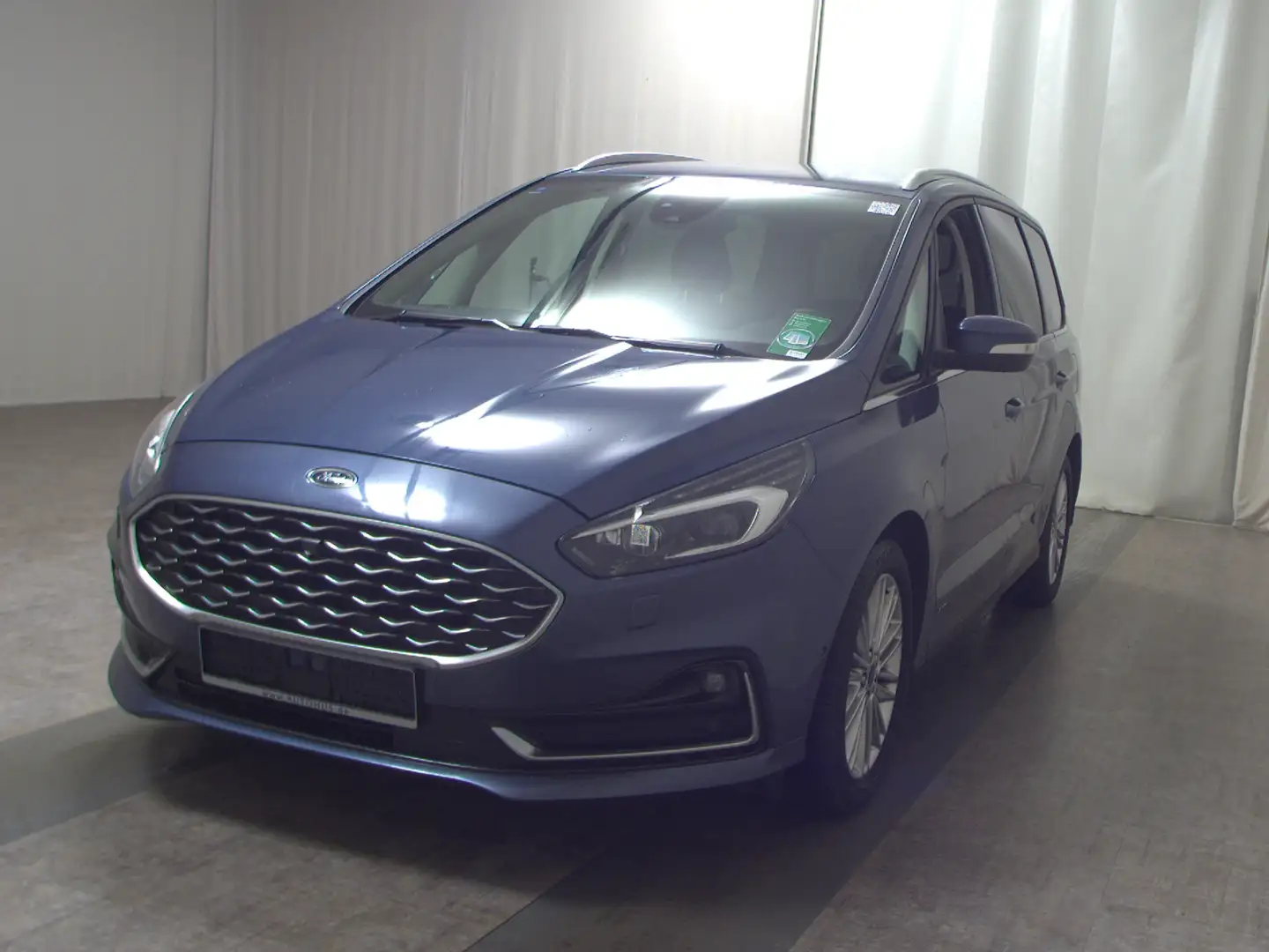 Ford Galaxy 2.0 EB Vignale 7-Sitze Leder Navi LED Facelift Bleu - 2