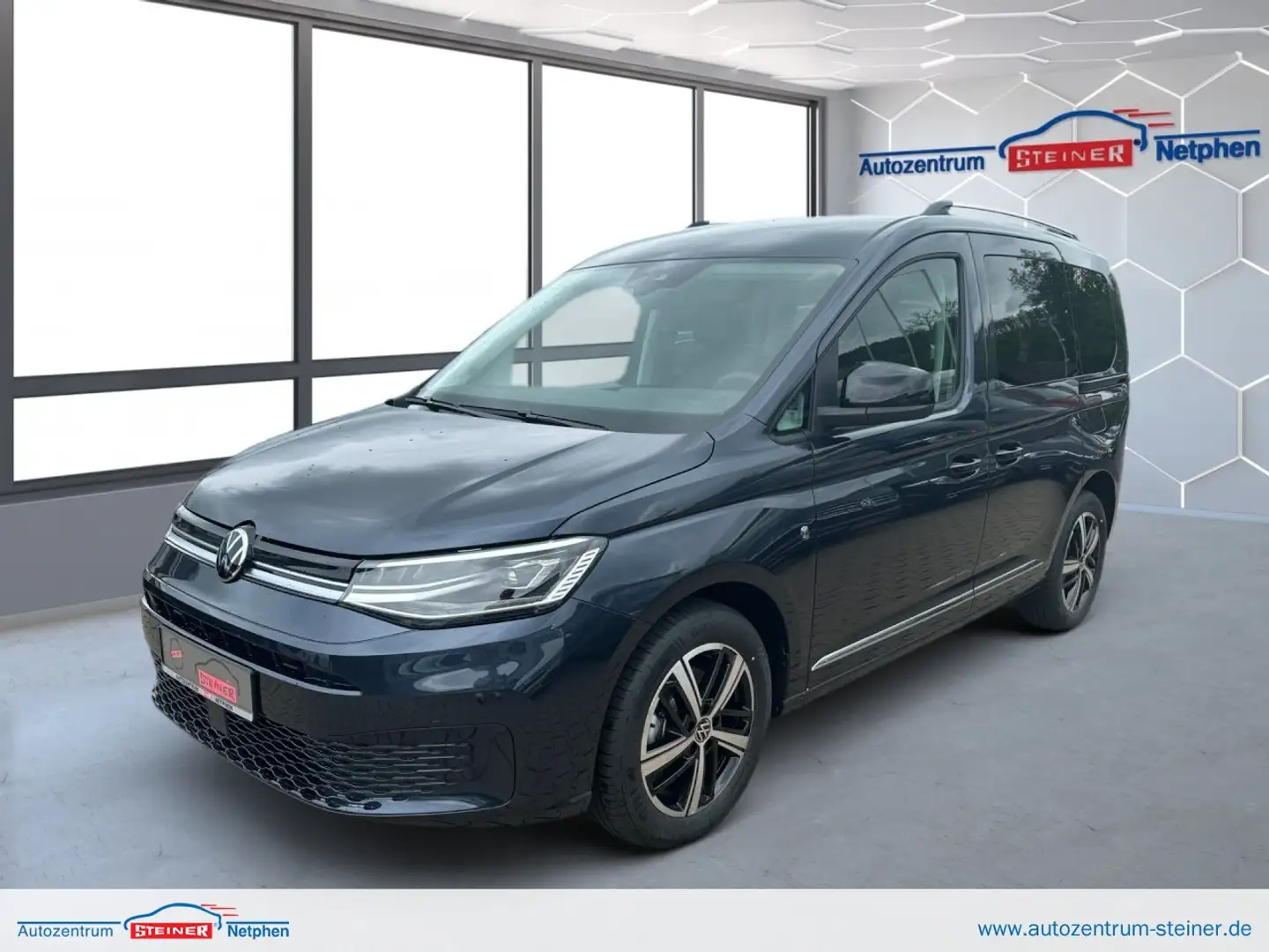 Volkswagen Caddy Style 1.5 TSI DSG7 Winter Navi Kamera AHK Klima Blau - 1