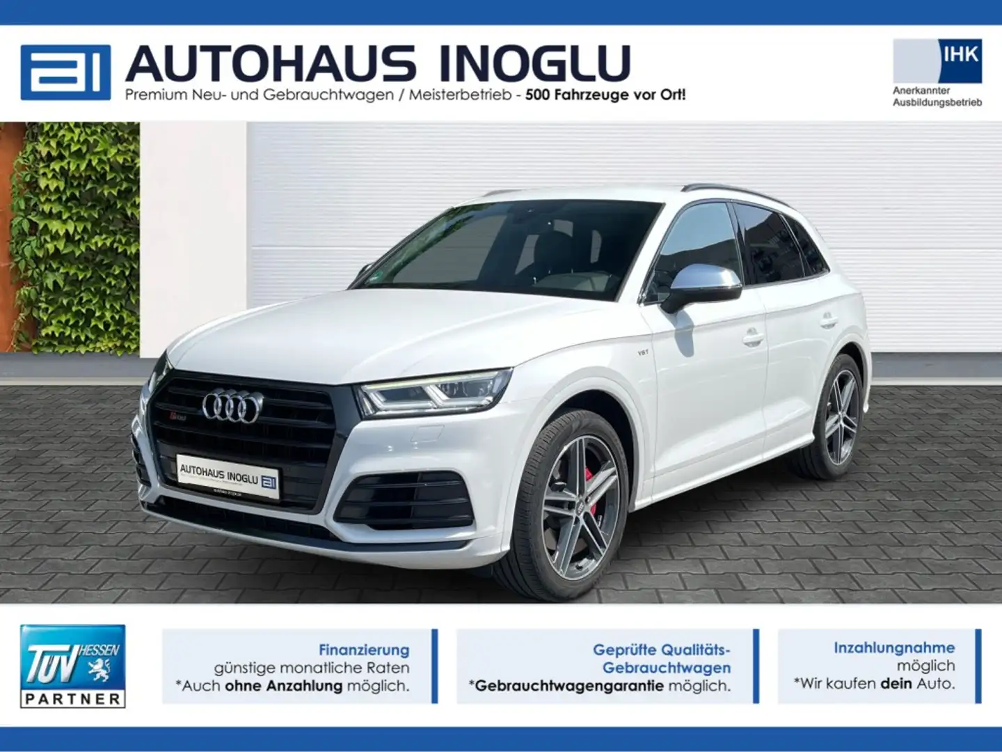 Audi SQ5 3.0 TFSI quattro*Nappa*B&O*Virtual*21Zoll* Weiß - 1
