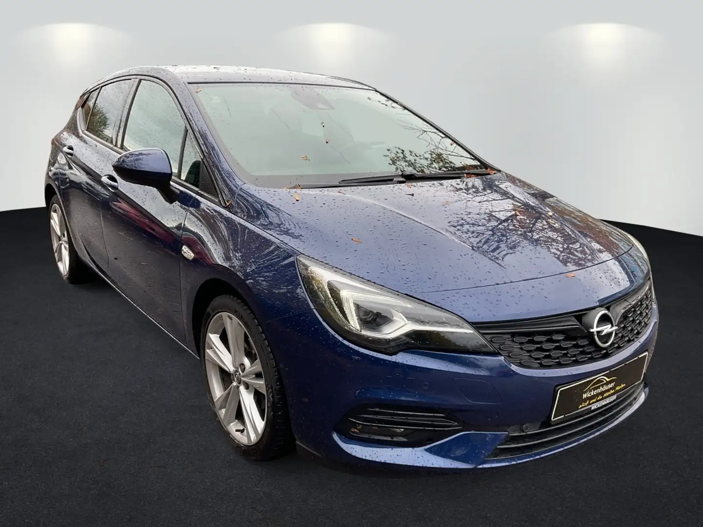 Opel Astra 1.2 Turbo Ultimate 4xSHZ Alcantara Kamera Blauw - 2