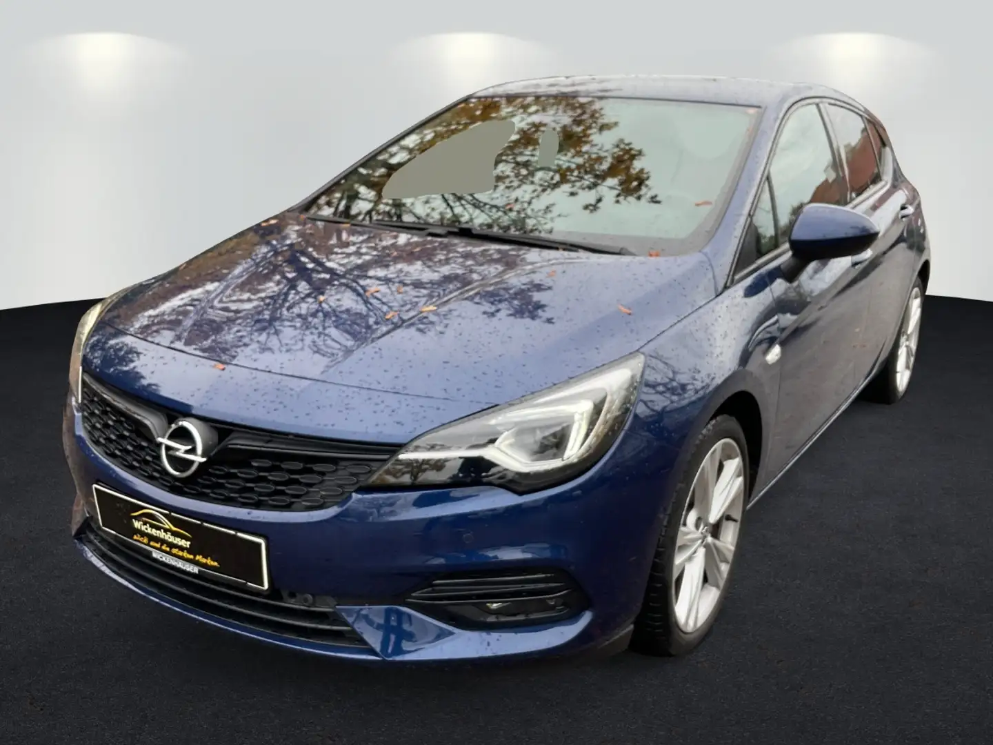 Opel Astra 1.2 Turbo Ultimate 4xSHZ Alcantara Kamera Blauw - 1