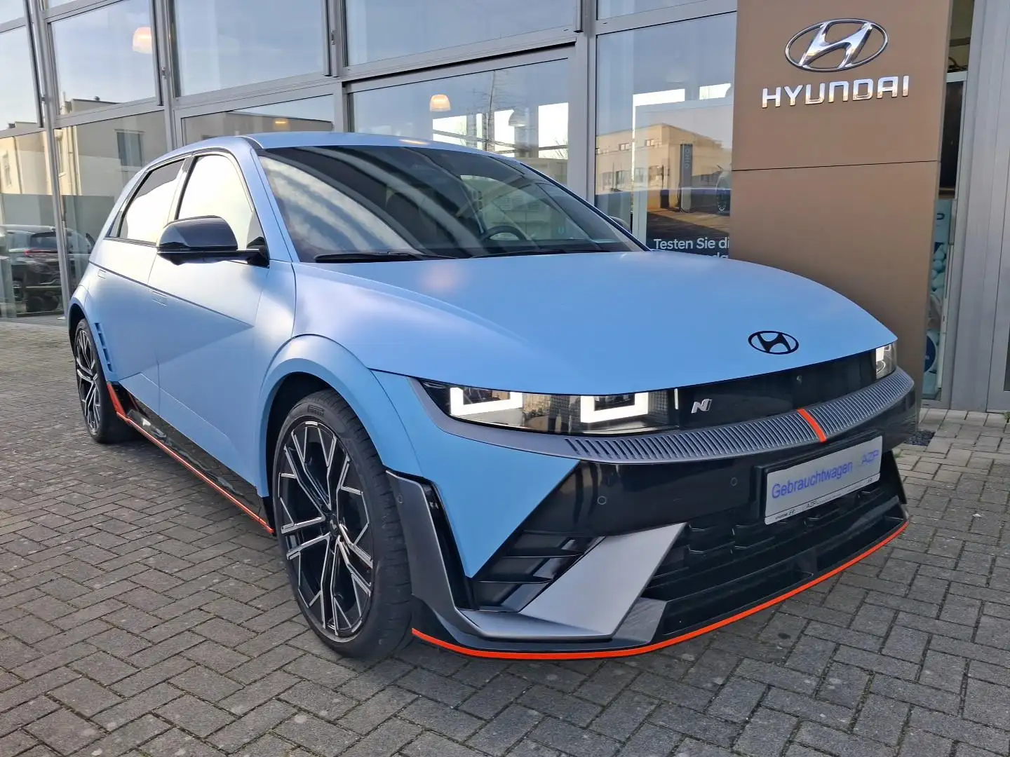 Hyundai IONIQ 5 N Allradantrieb 609PS Sitz-P.LED.Navi.21" Bleu - 2
