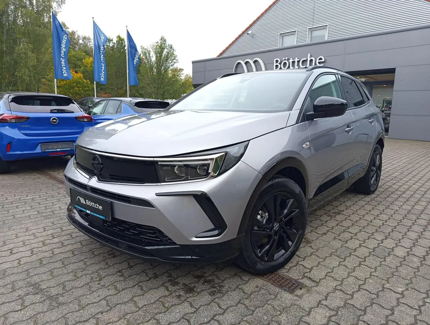 Opel Grandland GS Line Metallic Allwetter SH LRH Grau - 2