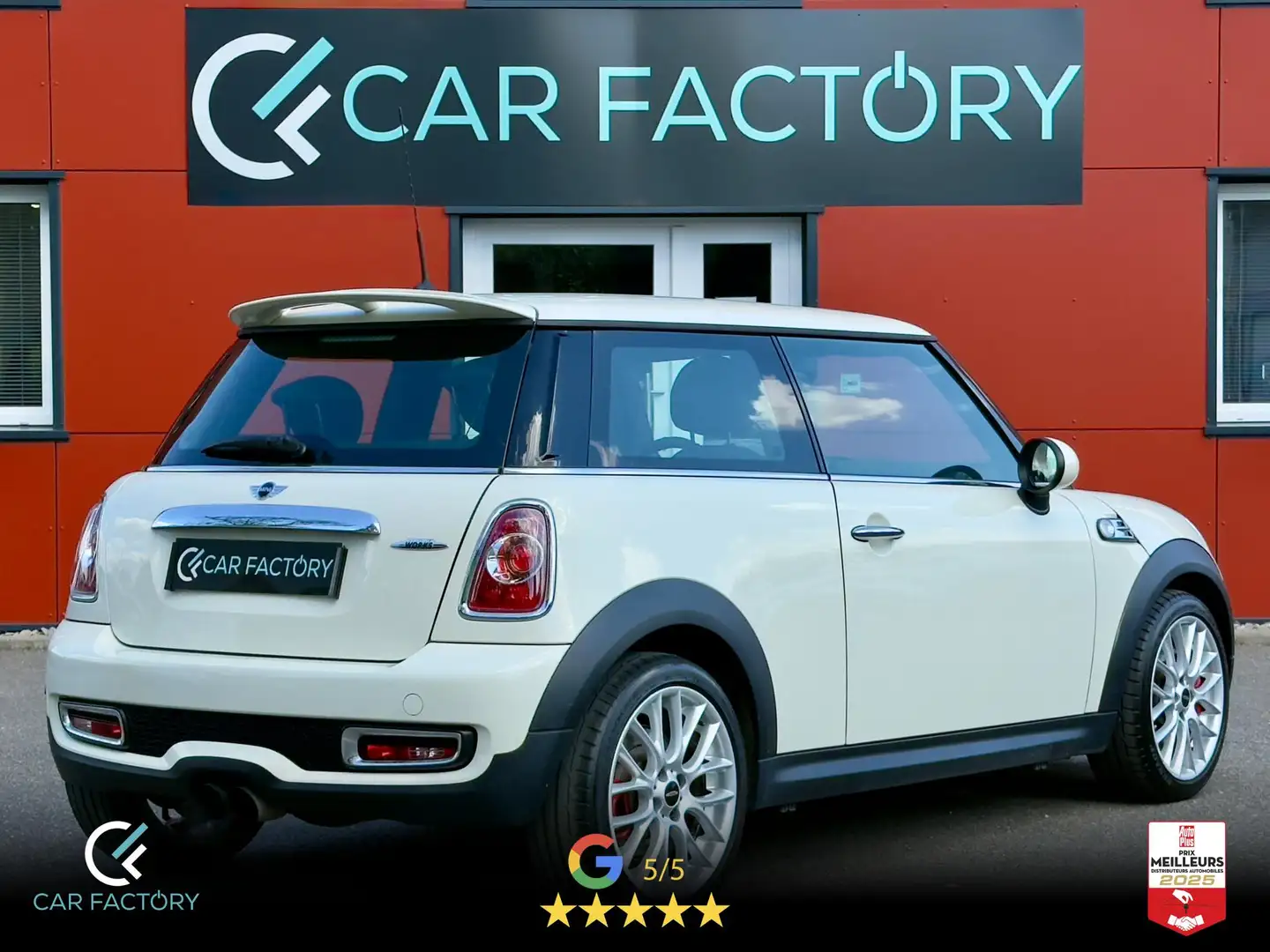 MINI John Cooper Works 211 Turbo R56 John Cooper Works 56000Kms Garantie  Beige - 2
