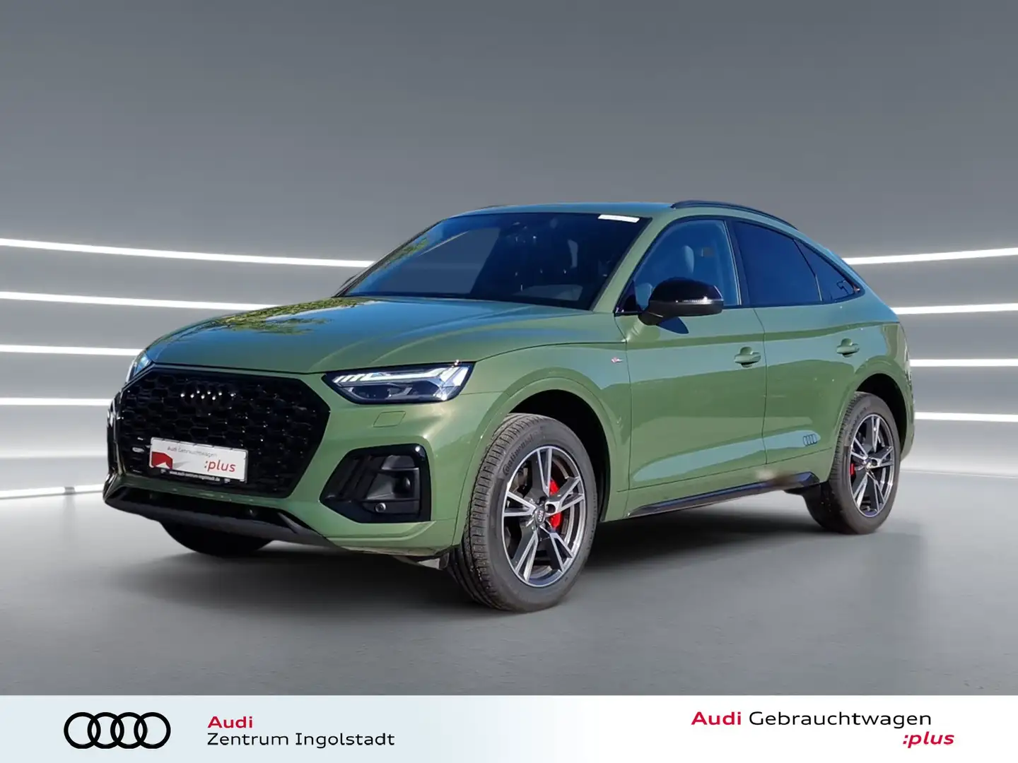 Audi Q5 Sportback 40 TDI qu S line edition one MATRIX Vert - 2