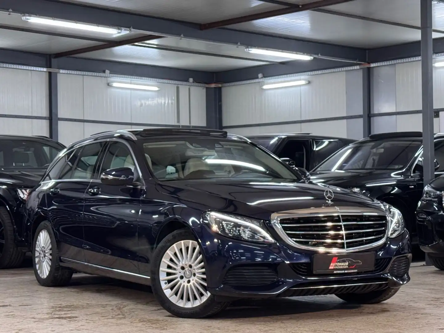 Mercedes-Benz C 200 d BLUETEC PANO*COMND*BSNSS*HUD*LED*2.H Blau - 1