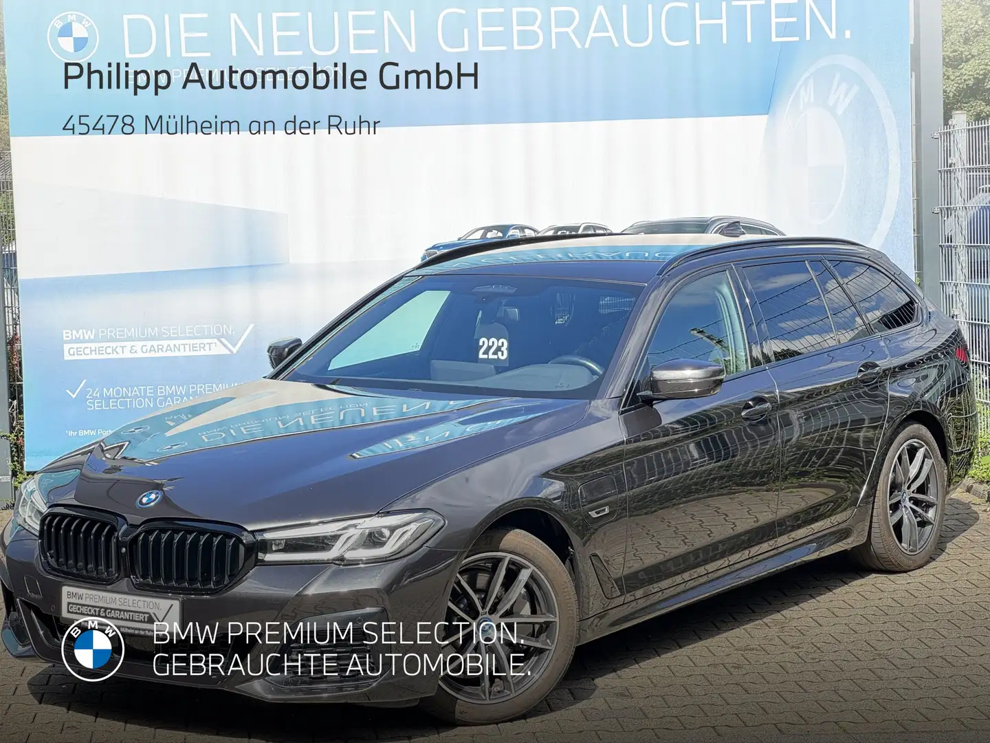 BMW 530 e Touring M Sport AHK DA-Prof PA+ h&k AD-LED Grigio - 1