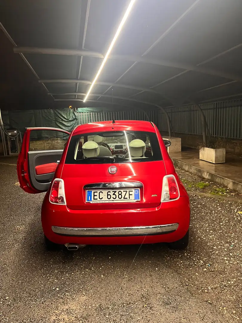 Fiat 500 1.2 Lounge 69cv GPL Rosso - 2