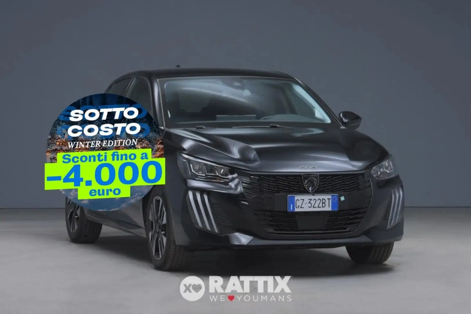 Peugeot 208 1.2 Puretech 100CV Allure Noir - 1