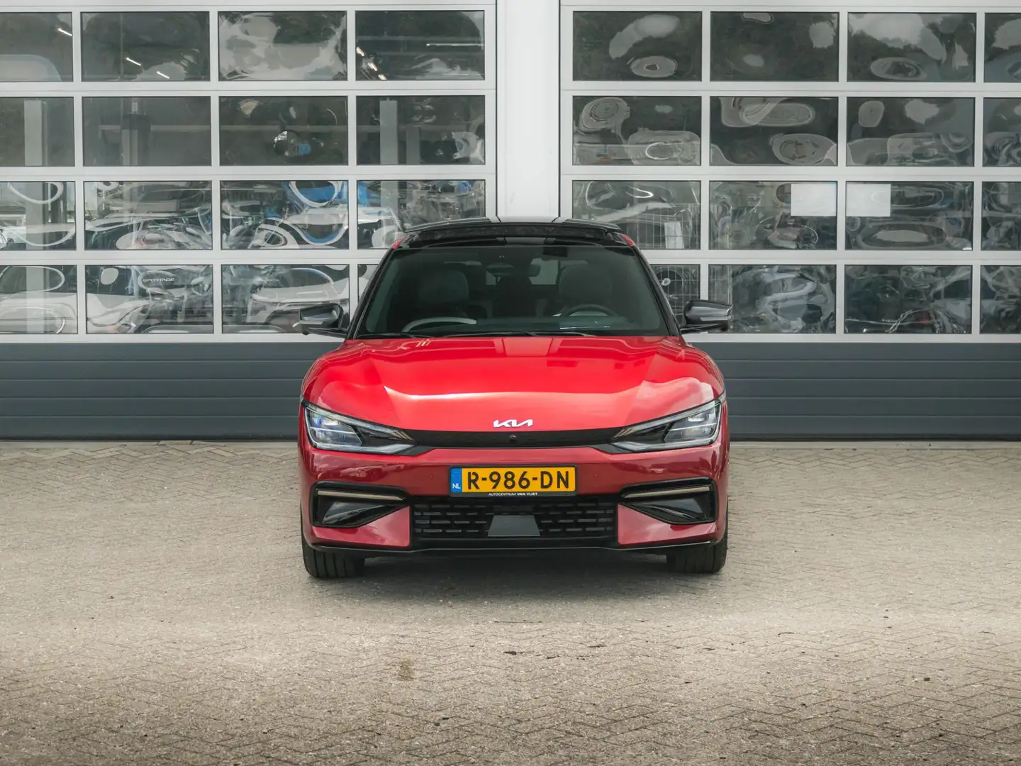 Kia EV6 GT-Line 77.4 kWh schuifkanteldak l Steoverwarming Rood - 2