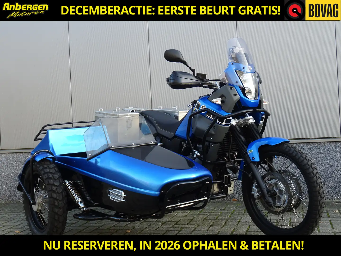 Yamaha XT 660 Z TENERE ZIJSPAN Bleu - 1