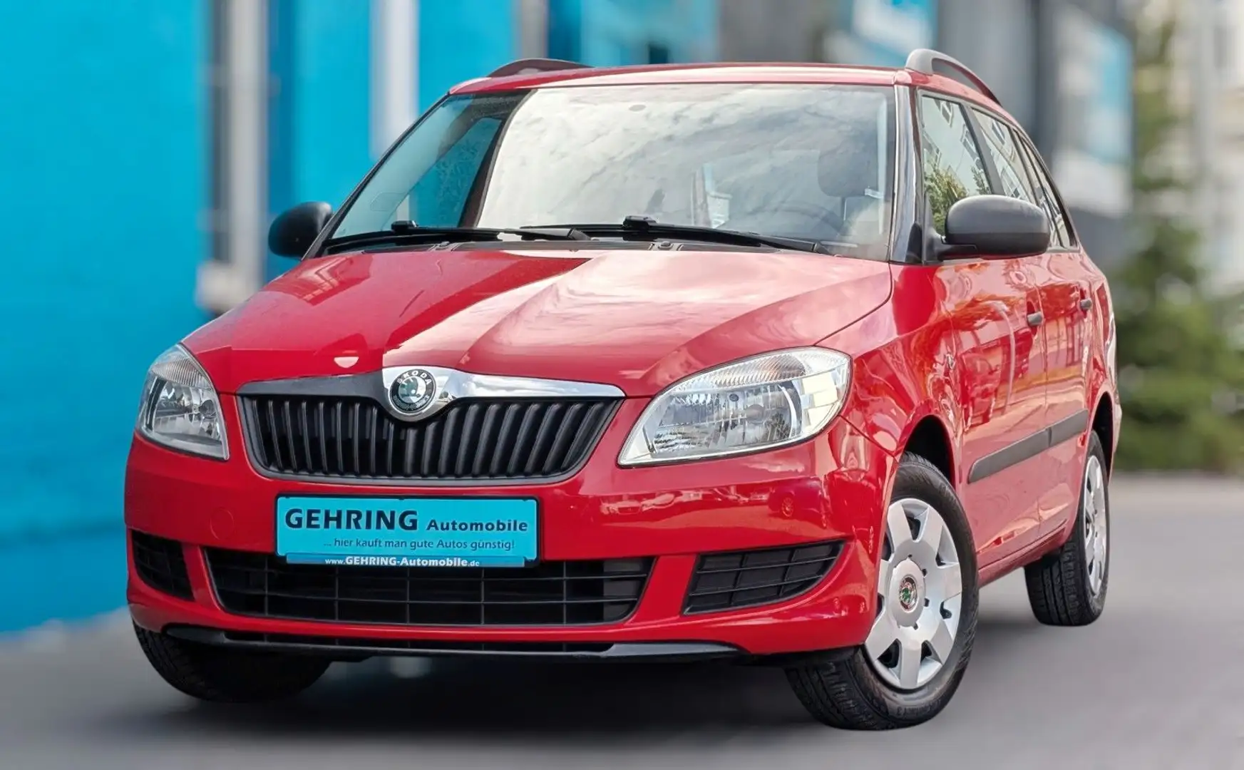 Skoda Fabia Combi 86 Cool Ed. Klimaanlage 8 Räder PDC Rood - 1