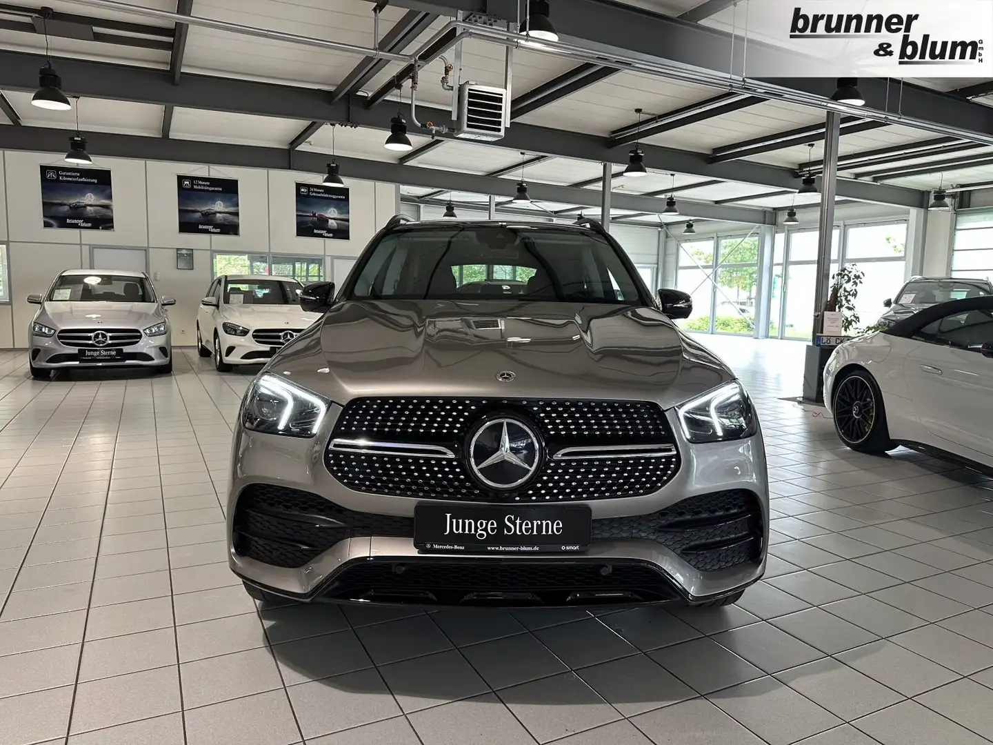 Mercedes-Benz GLE 450 GLE 450 4M AMG,Panodach,Night,AHK,Airmatic,360°, Argent - 2