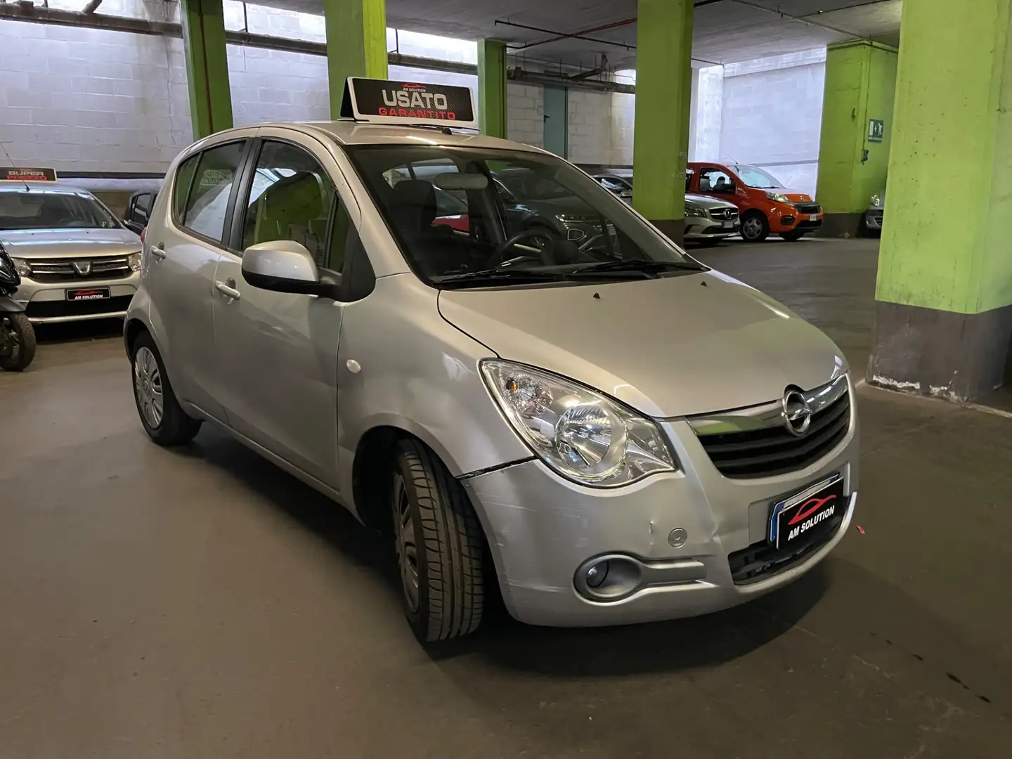 Opel Agila 1.2 Neopatentati Euro 5 Argento - 2
