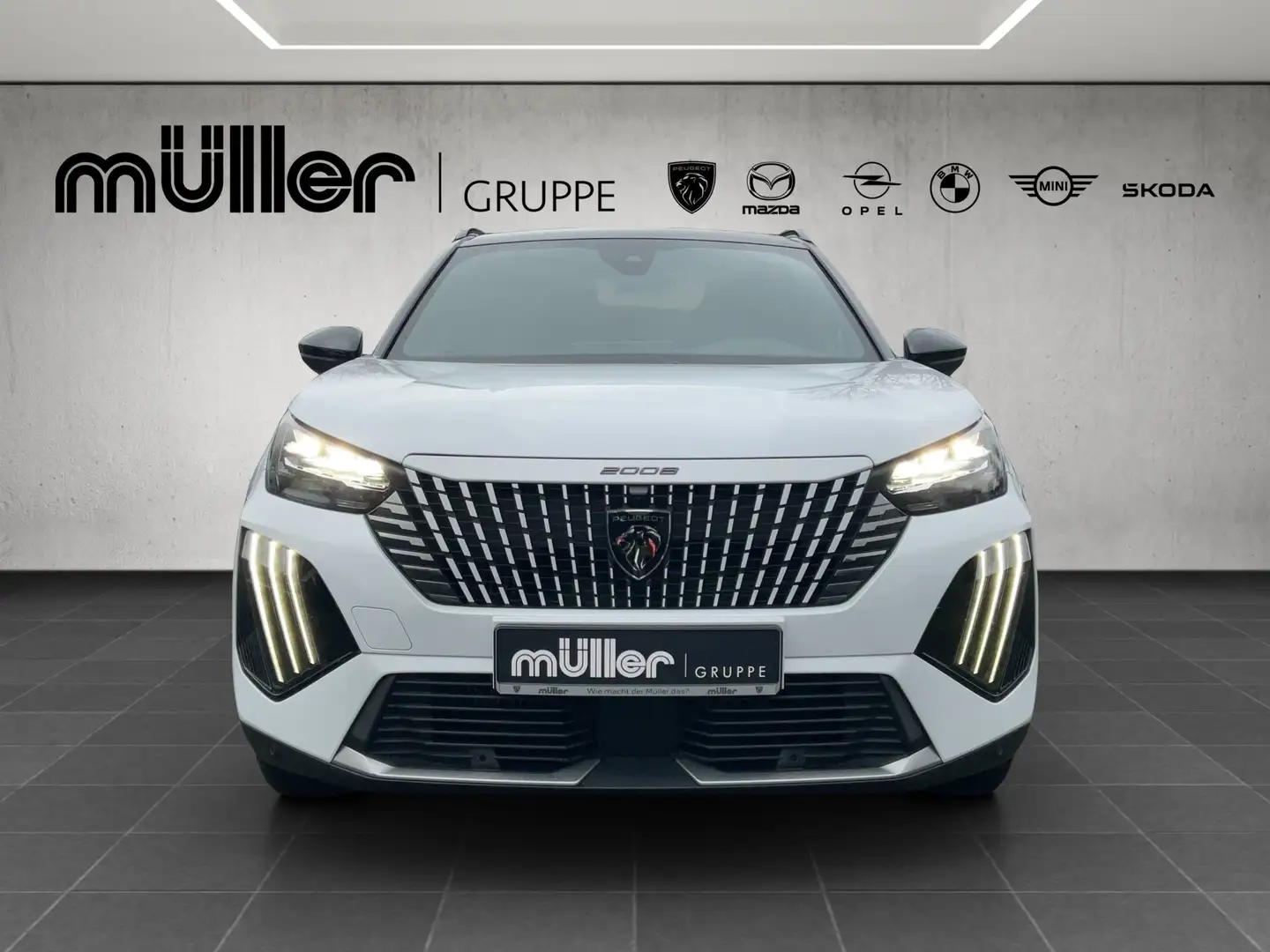 Peugeot 2008 Blue HDI EAT8 GT Weiß - 2