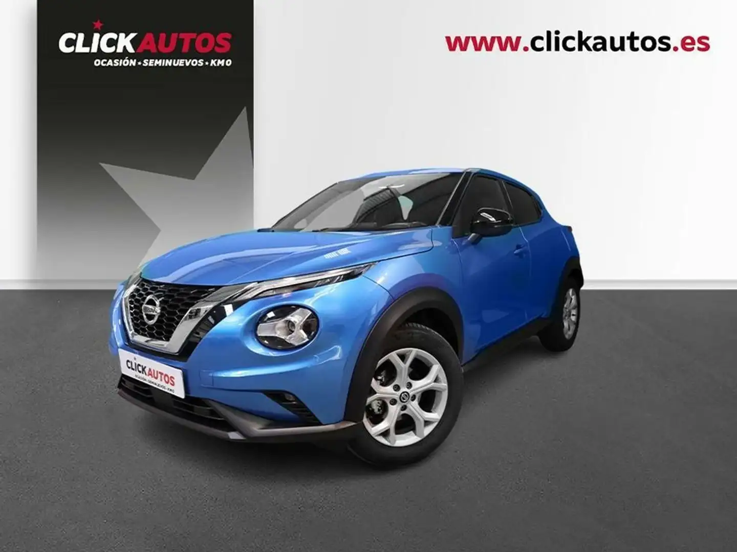 Nissan Juke 1.0 DIGT 114CV N-Connecta DCT Blauw - 1