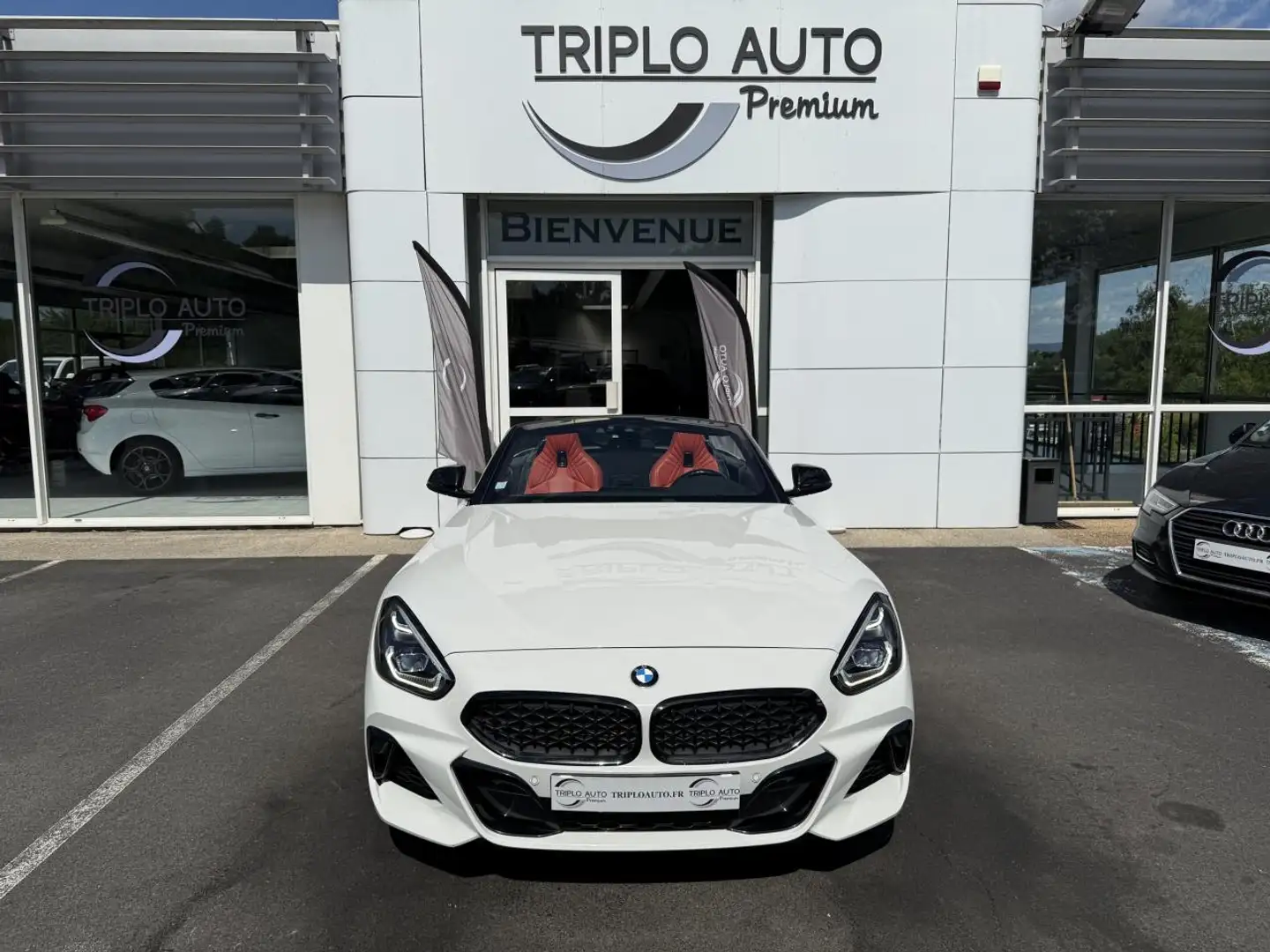 BMW Z4 M40i - BVA Sport  ROADSTER M Performance SUIVI BMW Blanc - 2