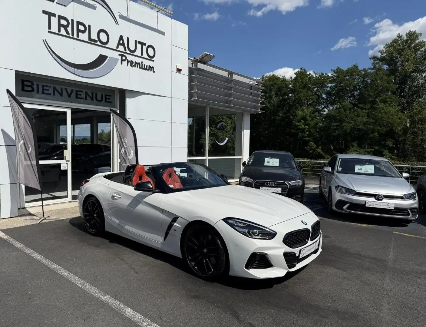 BMW Z4 M40i - BVA Sport  ROADSTER M Performance SUIVI BMW Blanc - 1
