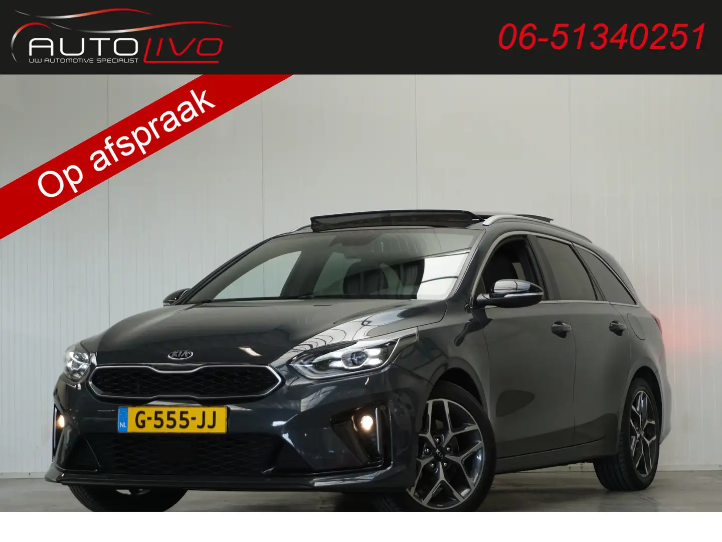 Kia Ceed SW / cee'd SW Sportswagon 1.0 T-GDi GT-PlusLine FULL OPTIONS!! P Grijs - 1