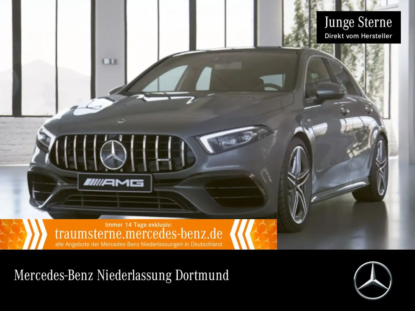 Mercedes-Benz A 45 AMG A 45 4M Kompakt DRIVERS+PANO+MULTIBEAM+KAMERA+19" Gri - 1