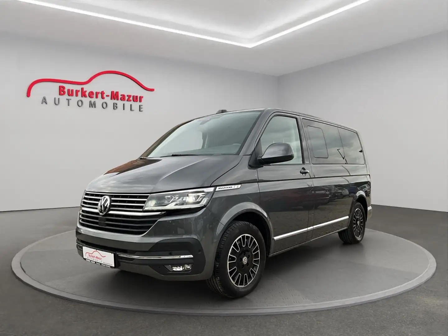 Volkswagen T6 Multivan 2.0 TDI Cruise*AHK*ACC*TOP ZUSTAND* Gris - 1