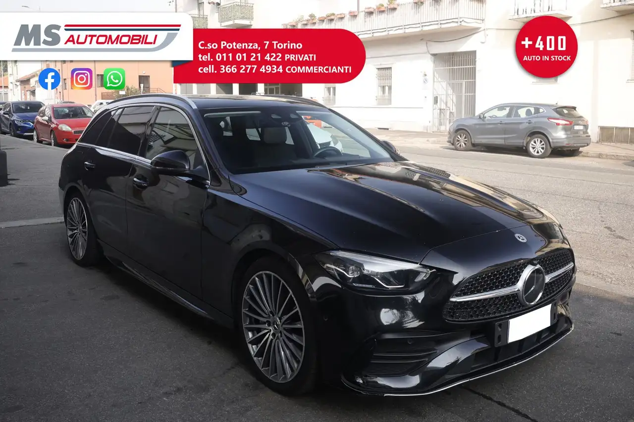 Mercedes-Benz C 220 Mercedes-Benz C220d Mild Hybrid SW AMG Line Premium Plus PROMOZIONE Unicoproprietario — photo 1 of 21