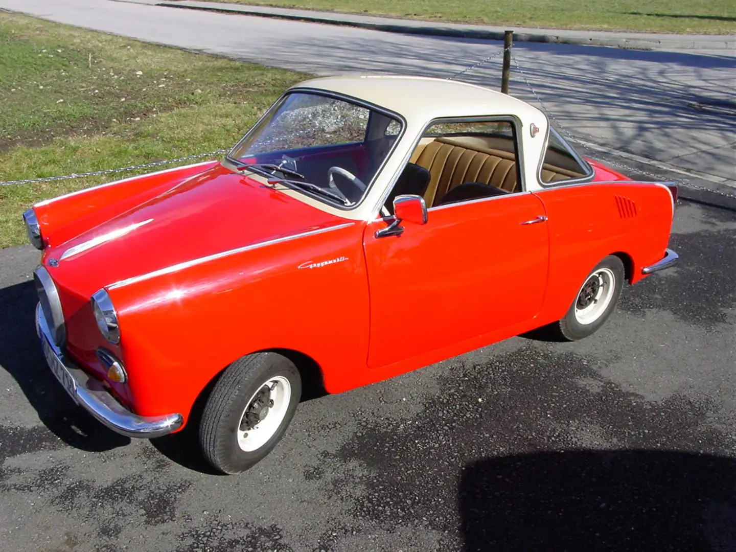 Oldtimer Goggomobil Rouge - 1