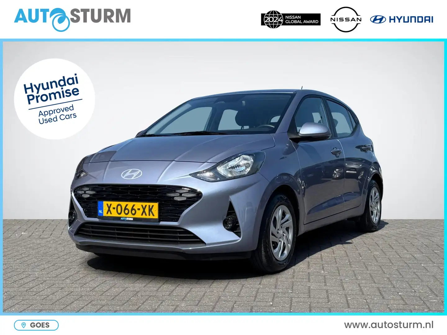 Hyundai i10 1.0 Comfort Smart Nieuw Model! | Navigatie | Camer Blauw - 1