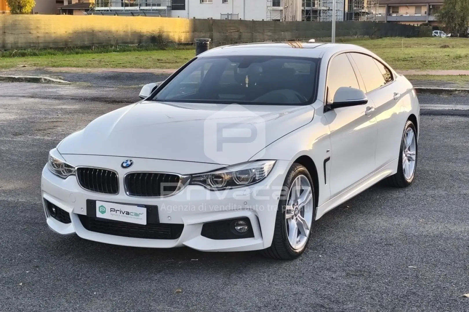 BMW 420 420d xDrive Gran Coupé Msport Blanc - 1