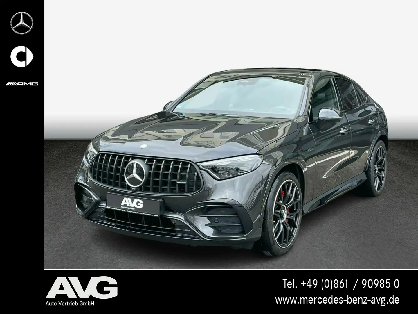 Mercedes-Benz GLC 63 AMG S E-Perf. Premium-PlusPano Burm3D Memory Night Grau - 1